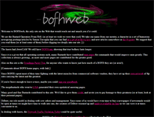 Tablet Screenshot of bofh.net